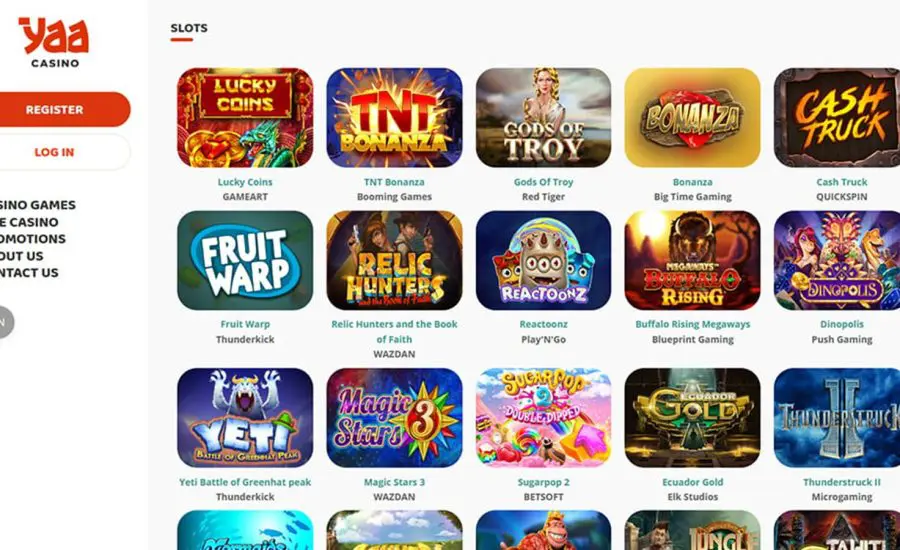 YaaCasino Review - Ultimate Online Gaming