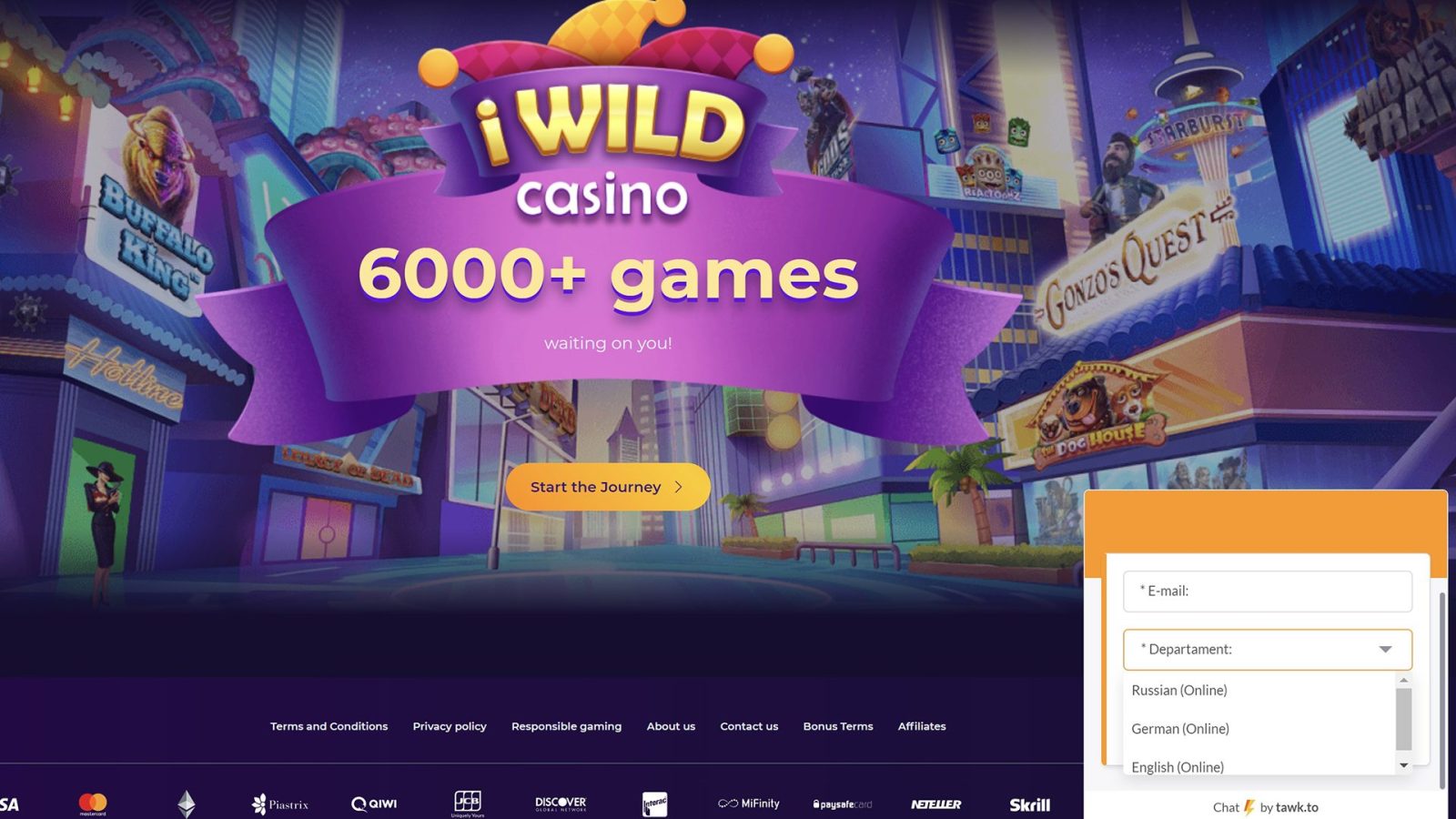 iWildCasino Review - Thrilling Online Gaming