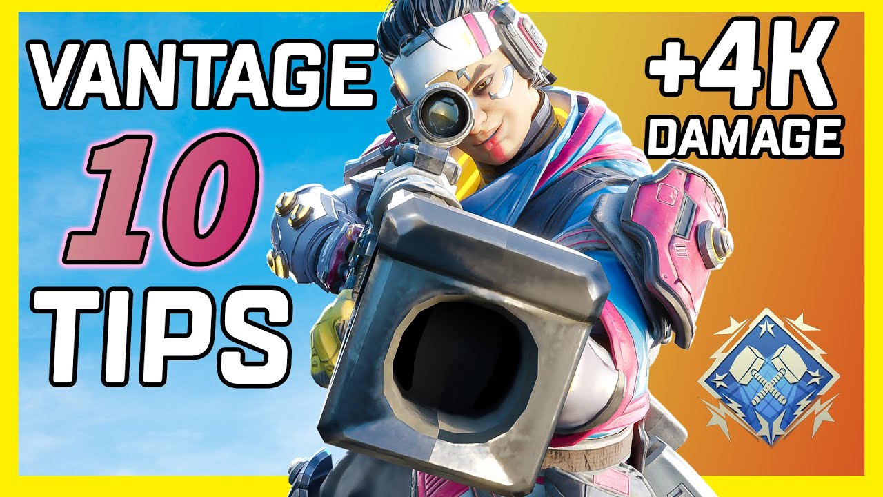 10 Must Know Vantage Tips & A 4K Vantage Game! - Apex Legends Season 14 Hunted