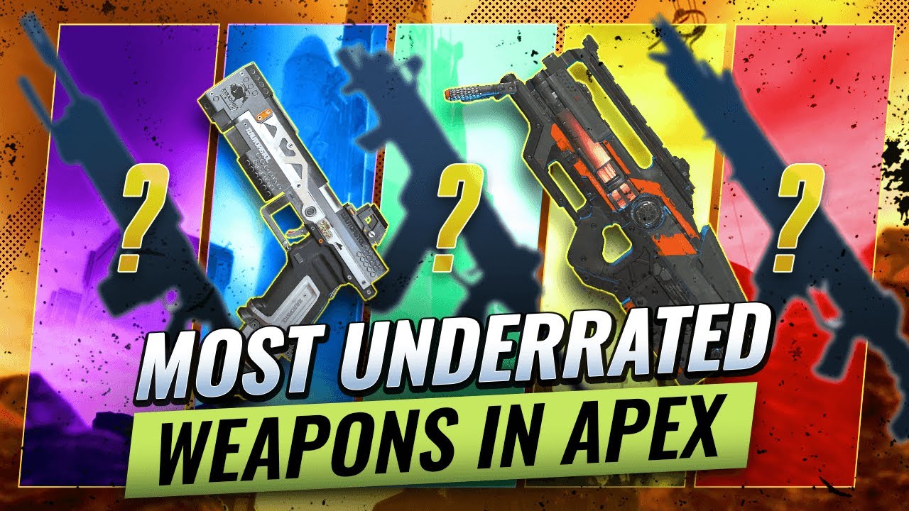 7 MOST UNDERRATED Weapons in Apex Legends