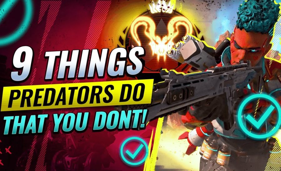 9 Things PREDATORS DO THAT YOU DONT in Apex Legends