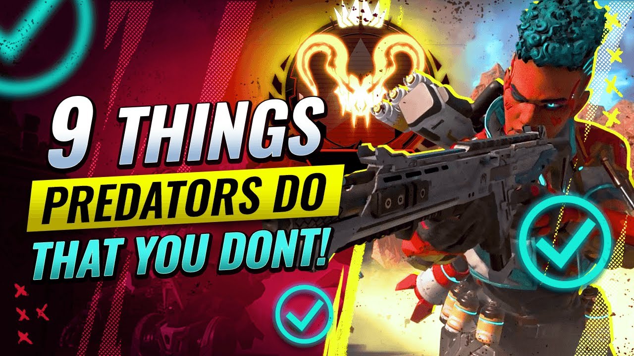 9 Things PREDATORS DO THAT YOU DONT in Apex Legends