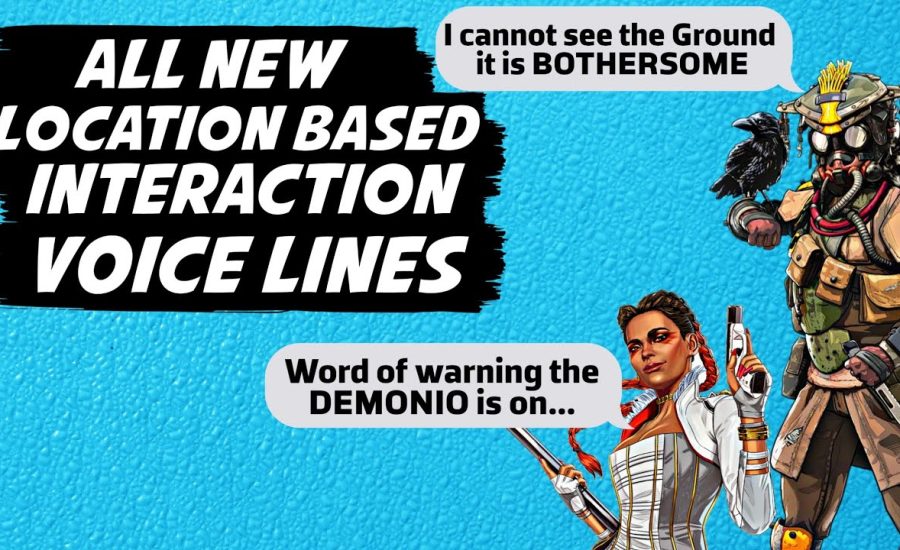 All New Location Based Voice Lines | Apex Legends