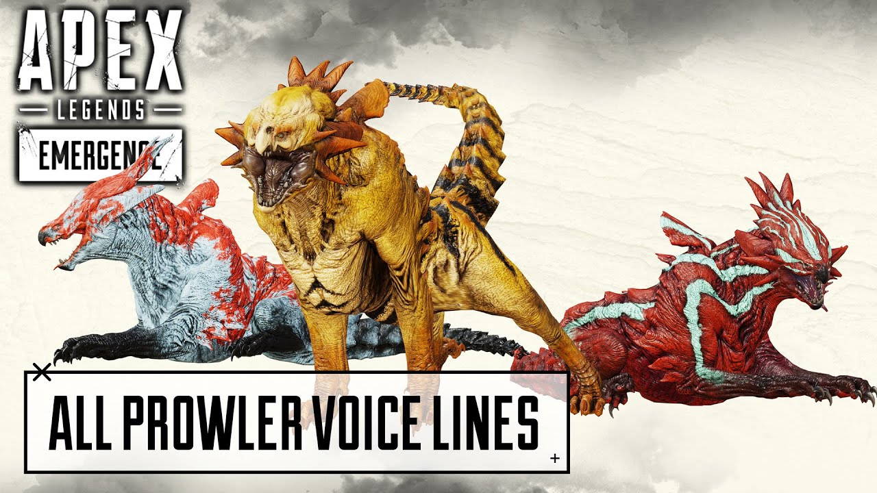 All Prowler Voice Lines - Apex Legends