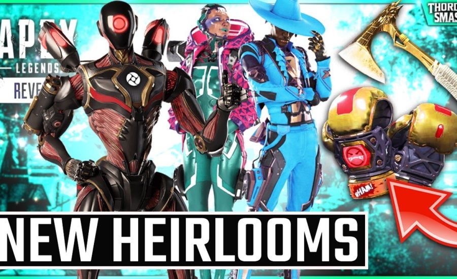 Apex Legends New Updated Heirloom Recolors