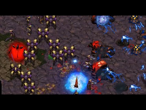 Best (P) v Soma (Z) on Bloody Ridge - StarCraft - Brood War