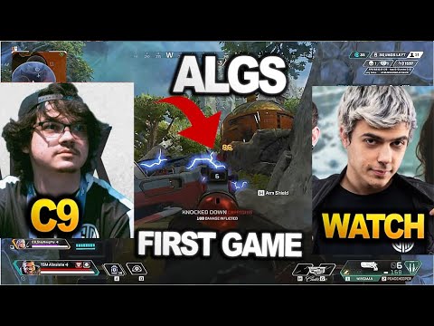 C9 Albralelie team in ALGS Pro League.. TSM Imperialhal ALGS WATCH PARTY FIRST GAME ( apex legends )