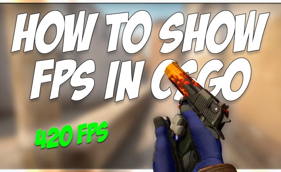 CSGO SHOW FPS COMMANDS TUTORIAL!!