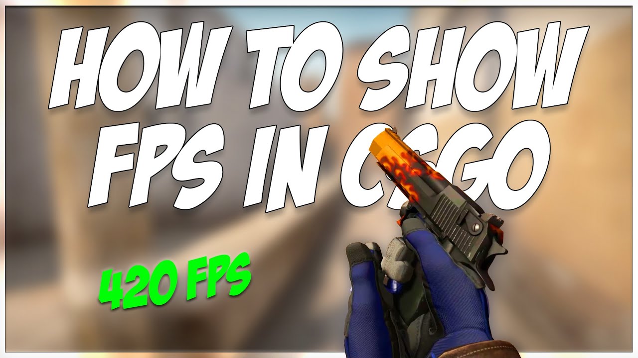 CSGO SHOW FPS COMMANDS TUTORIAL!!