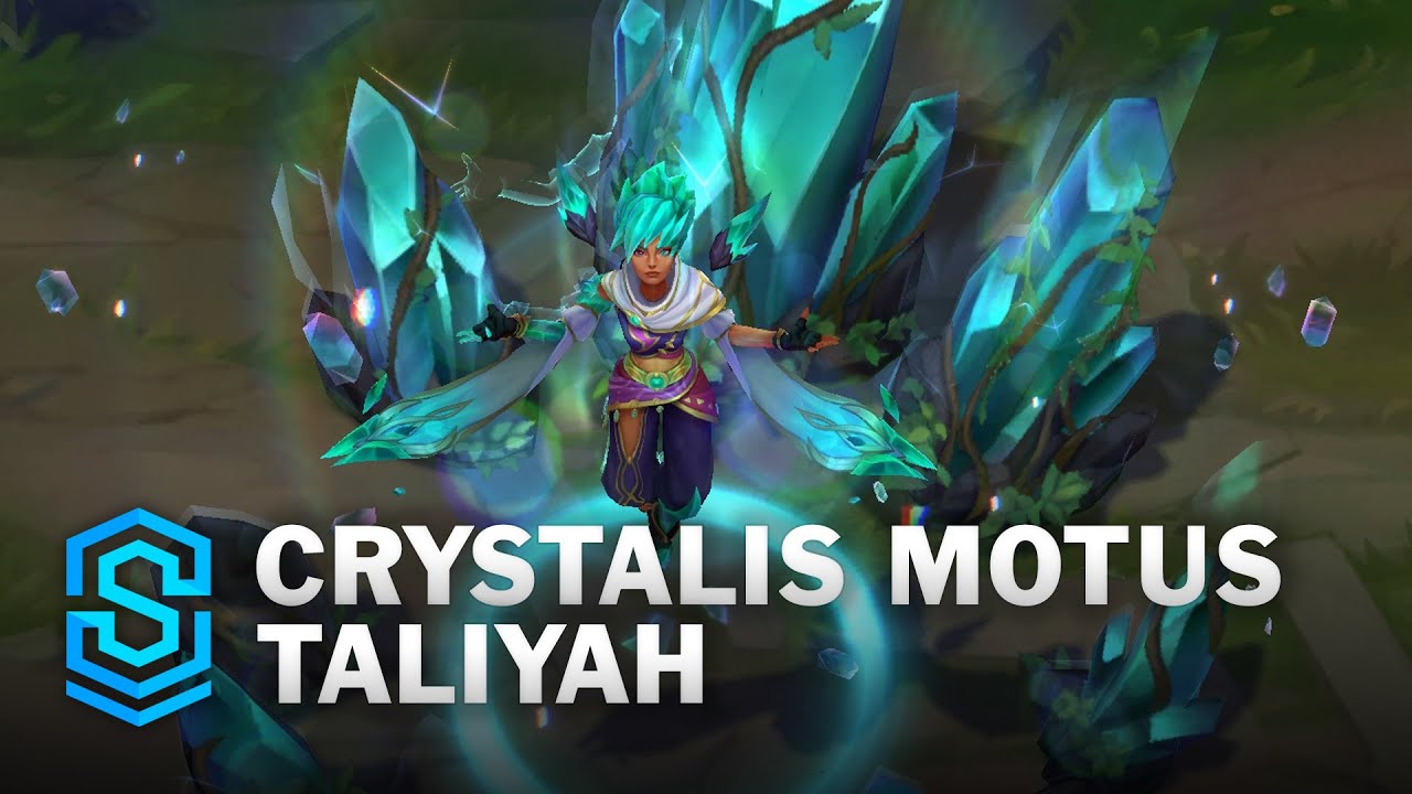 Crystalis Motus Taliyah Skin Spotlight - Pre-Release - PBE Preview - League of Legends