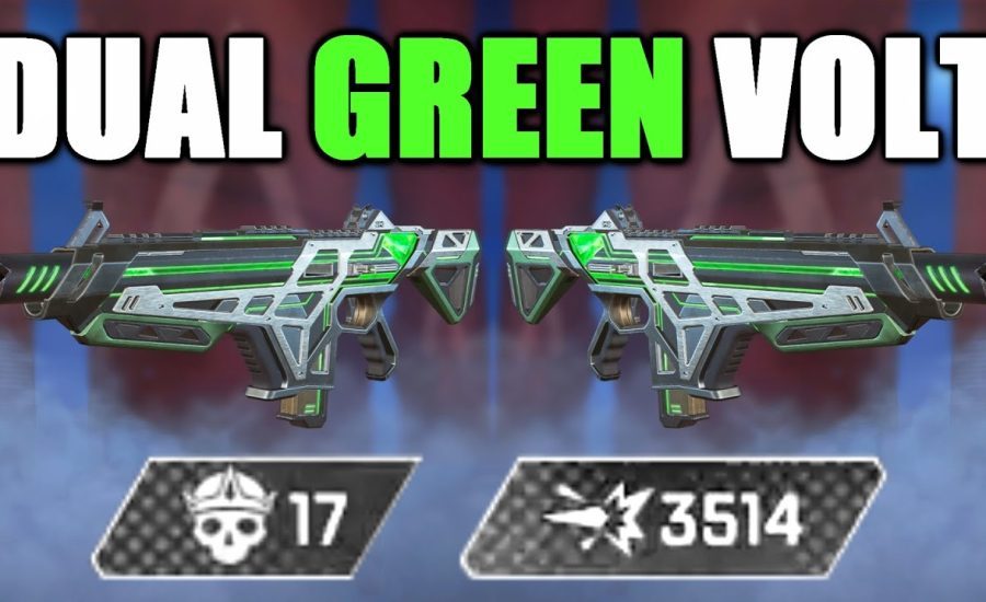DUAL GREEN VOLTS r OP with Octane in Apex Legends