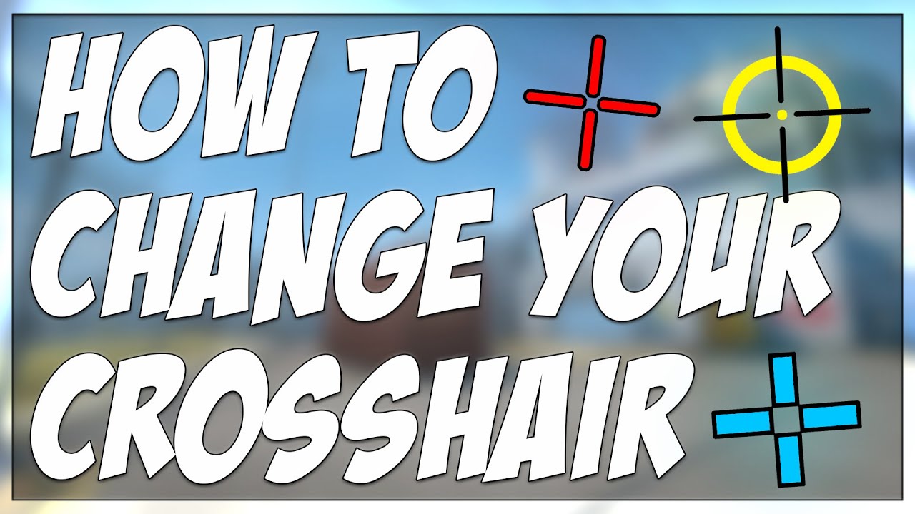 EASIEST WAY TO CHANGE YOUR CROSSHAIR IN CSGO 2021!!