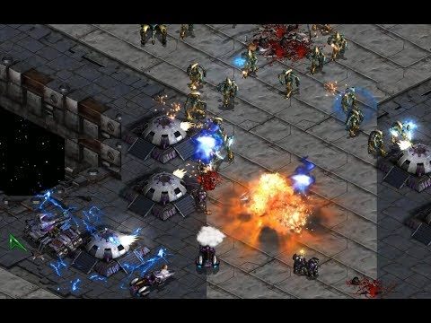 Fastest Map - Jose (P) v Thanks (T) on Space - StarCraft - Brood War REMASTERED