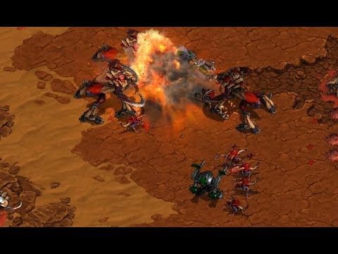 Flash (T) v Zero (Z) on La Mancha - StarCraft  - Brood War REMASTERED