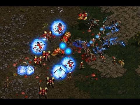 Force (Z) v Shuttle (P) on Fighting Spirit - StarCraft  - Brood War REMASTERED 2019