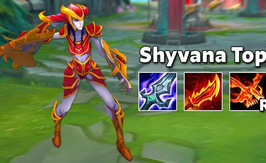 Full Attack Speed Shyvana build is not balanced...