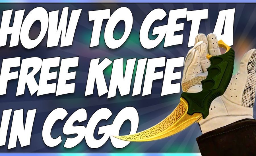 HOW TO GET A FREE KNIFE IN CSGO 2021!! (EASIEST METHOD)