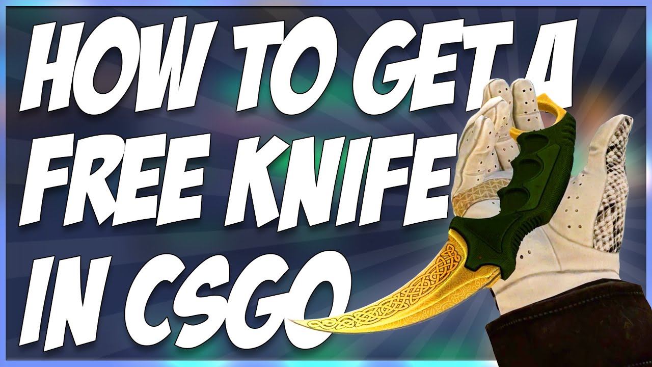 HOW TO GET A FREE KNIFE IN CSGO 2021!! (EASIEST METHOD)