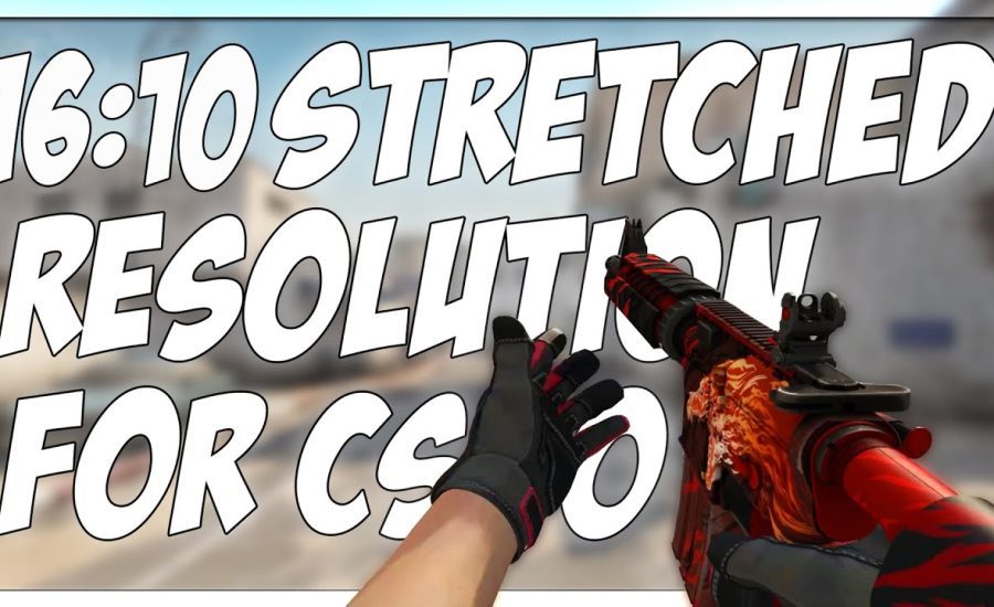 HOW TO PLAY CSGO IN 16:10 STRETCHED RESOLUTION IN 2020!!