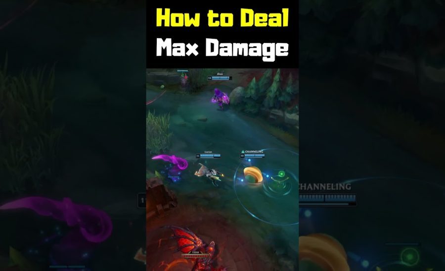 How to Deal Max Damage - League of Legends #shorts