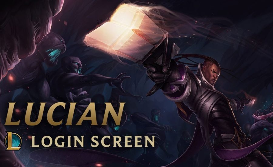 Lucian, the Purifier | Login Screen - League of Legends