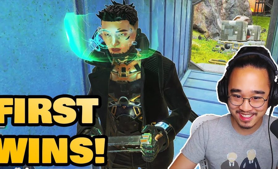 My First Wins on WORLD'S EDGE!! (officially) (Apex Legends Season 3)