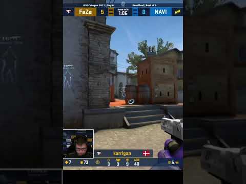 Natus Vincere vs FaZe Clan | S1mple multikill!