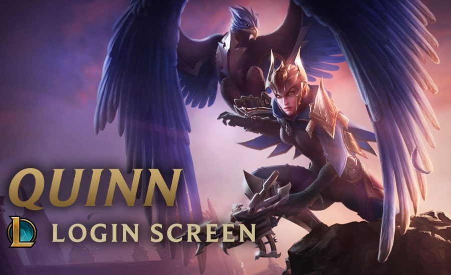 Quinn, Demacia's Wings | Login Screen - League of Legends