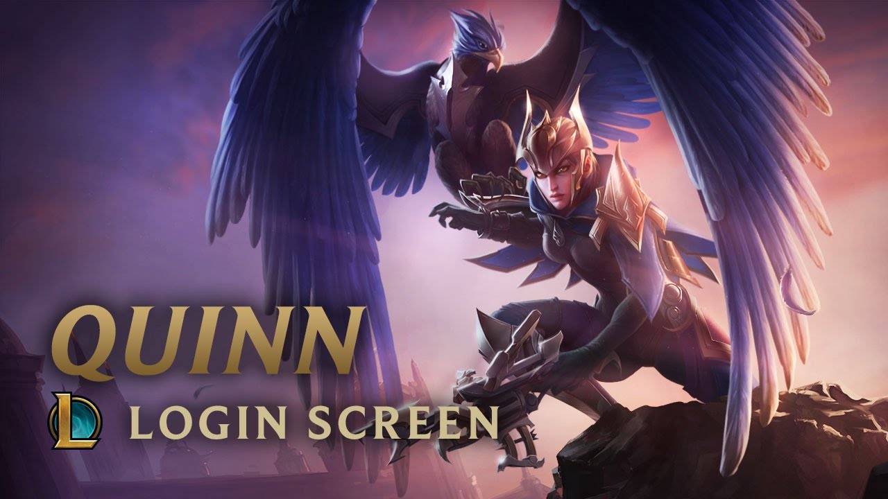 Quinn, Demacia's Wings | Login Screen - League of Legends
