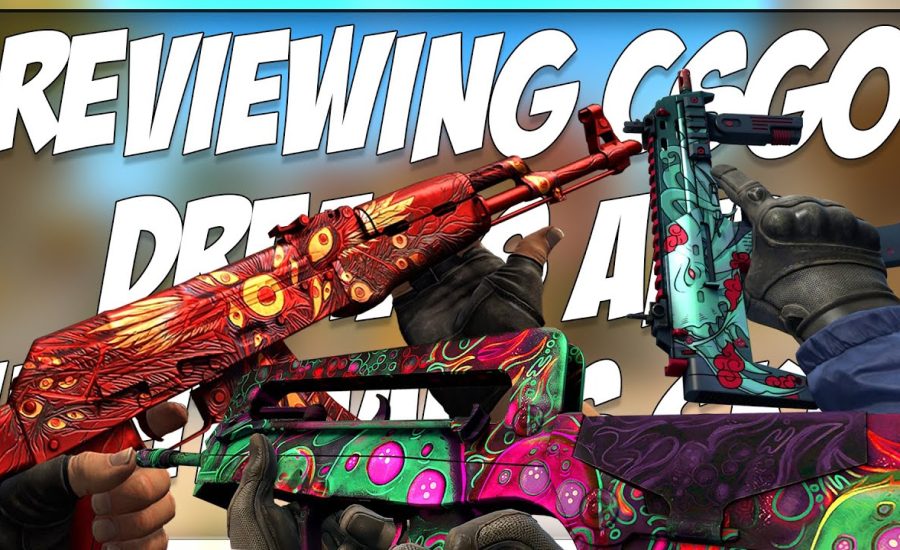 REVIEWING CSGO DREAMS AND NIGHTMARES SKIN SUBMISSIONS #2!!