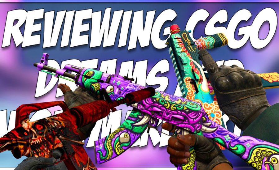 REVIEWING CSGO DREAMS AND NIGHTMARES SKIN SUBMISSIONS!!