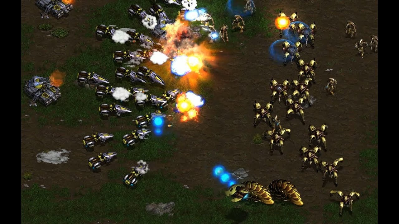 Snow (P) v Korean (T) on Tau Cross 1.1 - StarCraft  - Brood War REMASTERED 2019