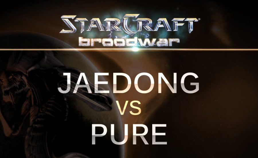 StarCraft - Brood War - Jaedong (Z) v Pure (P) on Blue Storm