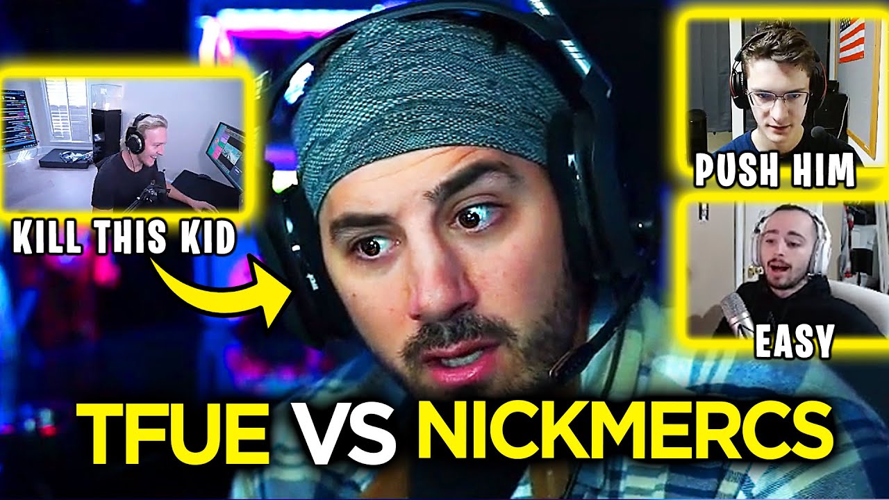 TFUE Met NICKMERCS in PREDATOR Lobby! Both Perspectives - Apex Legends Funny Moments 20