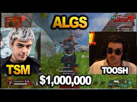 TSM Imperialhal team the  $1,000,000 ALGS GROUPS win the  GAME 2 !! DALTOOSH REACTS IMPERIALHAL