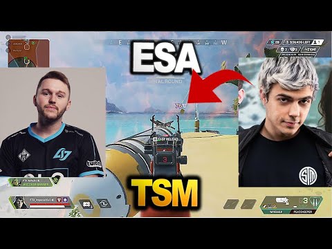 TSM Imperialhal team  vs WORLD in ESA Weekly Tournament ... PERSPECTIVE ( apex legends )