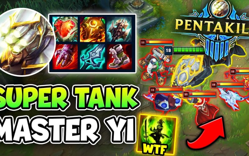 The Story of how Super Tank Master Yi got a 1v5 PENTAKILL!