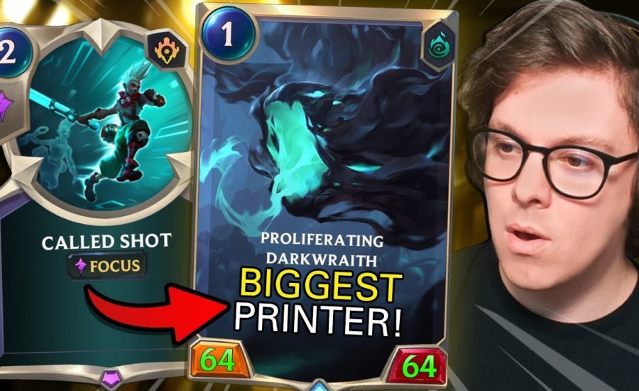 The ULTIMATE Darkwraith Deck?! This POPS OFF! - Legends of Runeterra