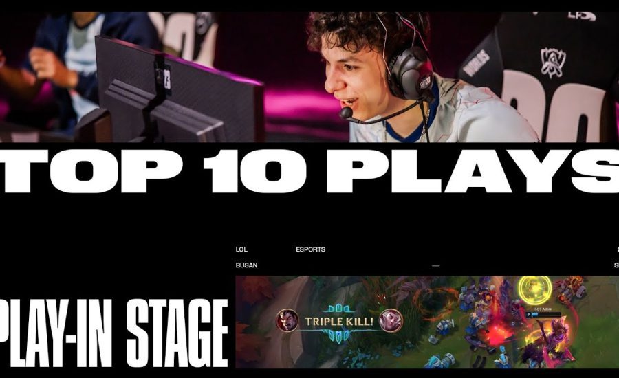 Top 10 Plays of Play-Ins | Worlds 2023