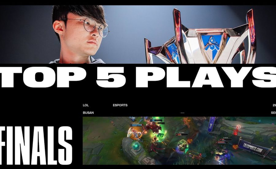 Top 5 Plays of Finals | Worlds 2023