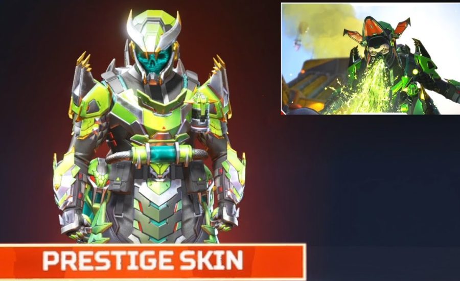 Unlocking Caustic's Heirloom Skin (Veiled Collection Event) in Apex Legends