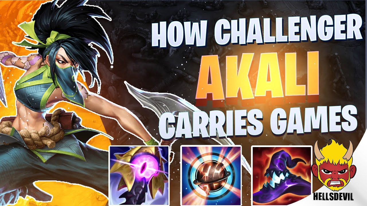 WILD RIFT | How Challenger Players Carry With Akali | Challenger Akali Gameplay | Guide & Build