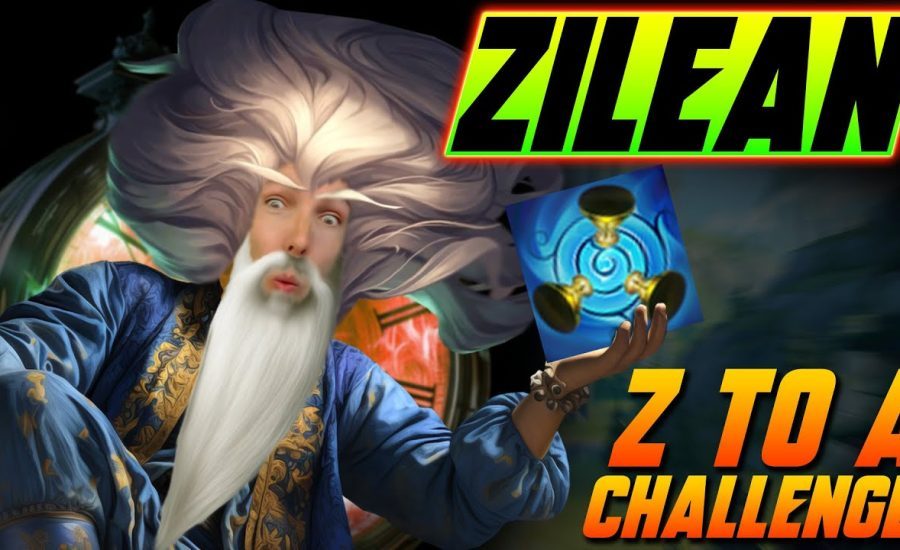 Z to A CHALLENGE: FIRST TIME ZILEAN! - League of Legends - Grubby