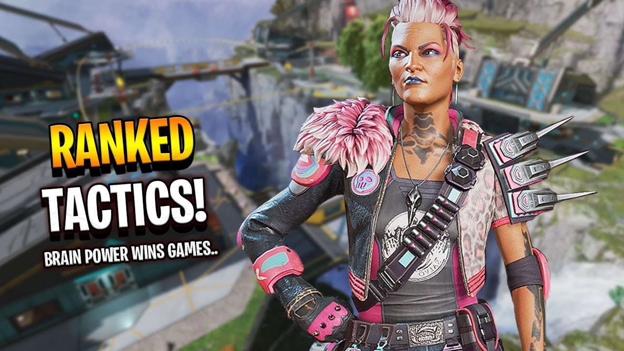 the secret tactics of RANKED.. (brain power wins games) - Apex Legends