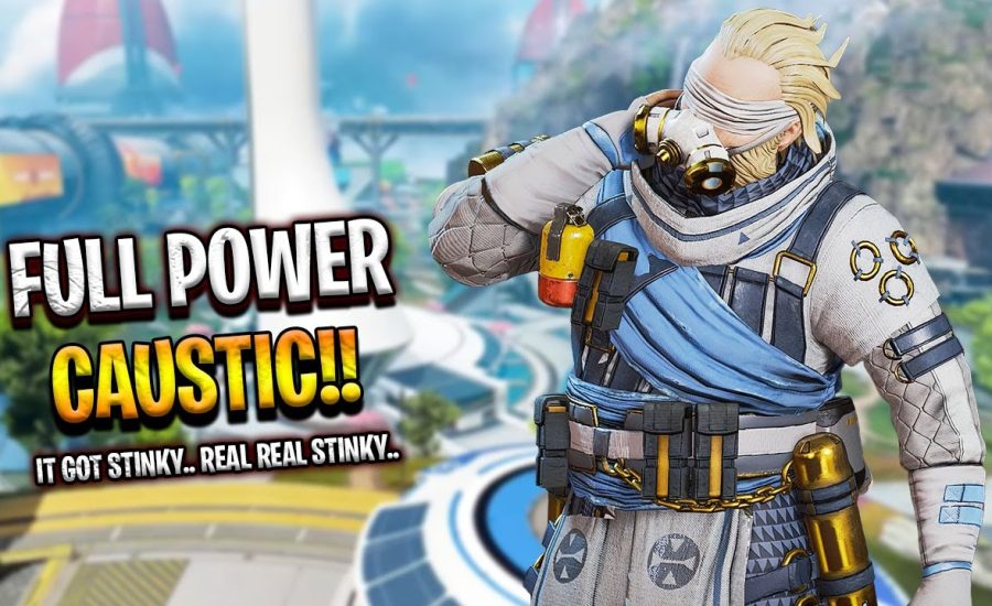 this is how to unlock the full power of CAUSTIC!! - Apex Legends