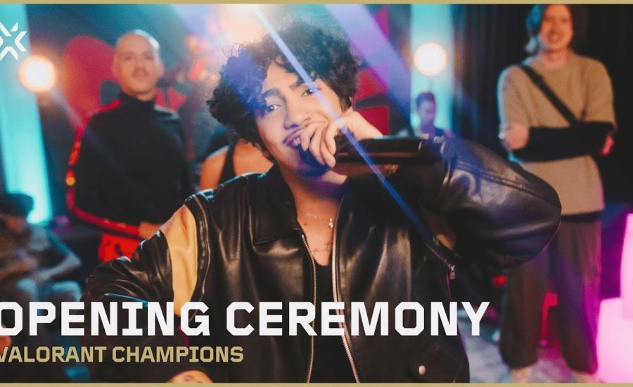 2023 VALORANT Champions Opening Ceremony Performance Ft. Grabbitz, bbno$, emei, Jazz, and ericdoa