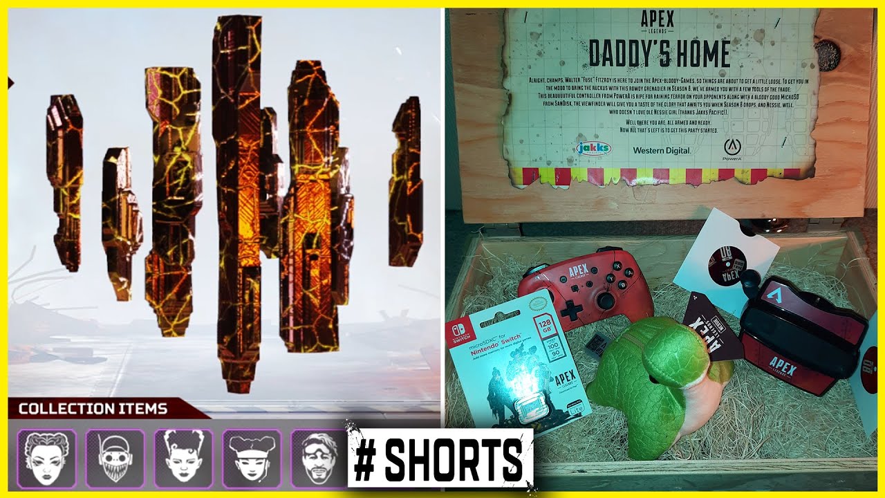 Apex Legends Heirloom Shards Giveaway & Respawn Sent Me Something.. Let's Take a Look! #shorts