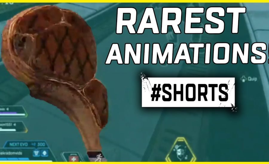 Apex Legends Rarest Heirloom Animations #shorts