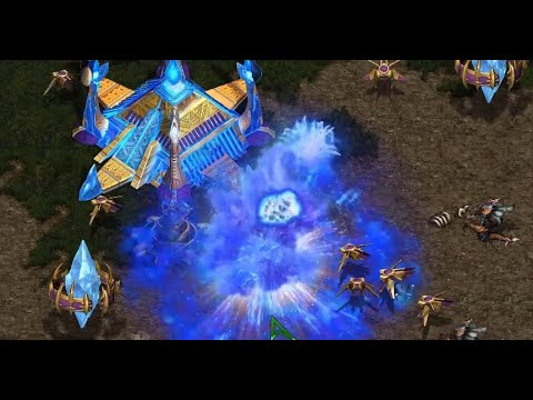 Best (P) v Queen (Z) on Neo Sylphid - StarCraft - Brood War REMASTERED