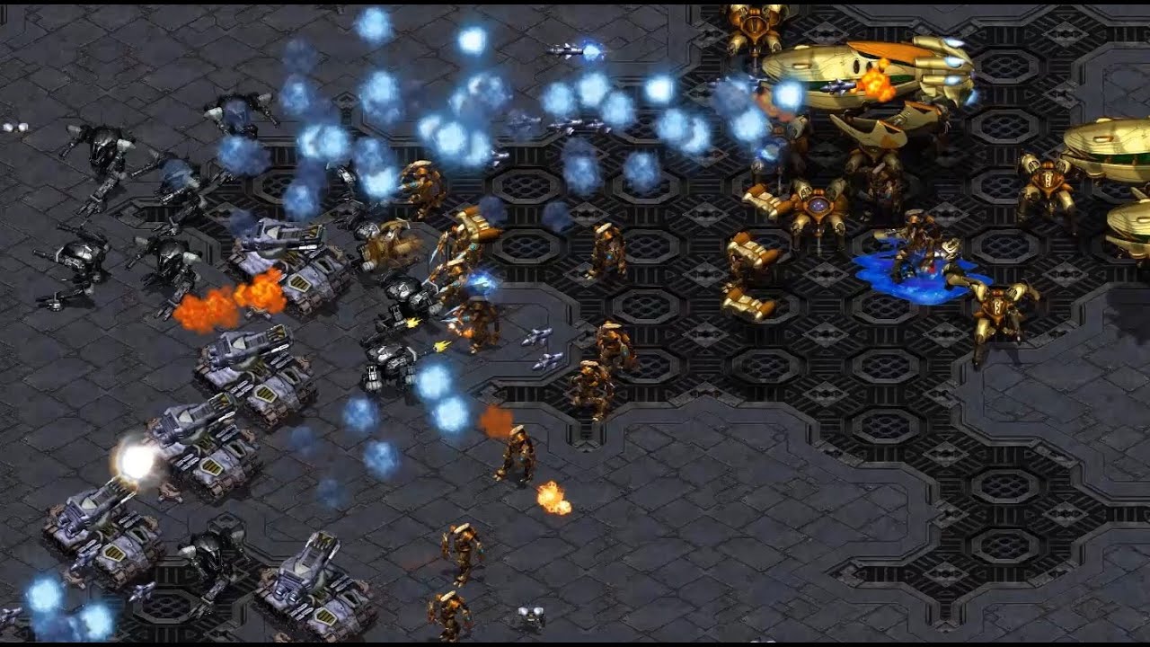 Bisu (P) v Mong (T) on Circuit Breakers - StarCraft - Brood War